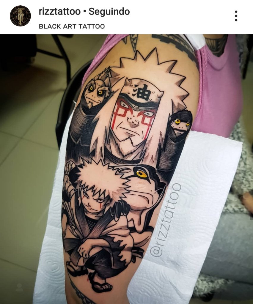 10 Tatuagens de Naruto