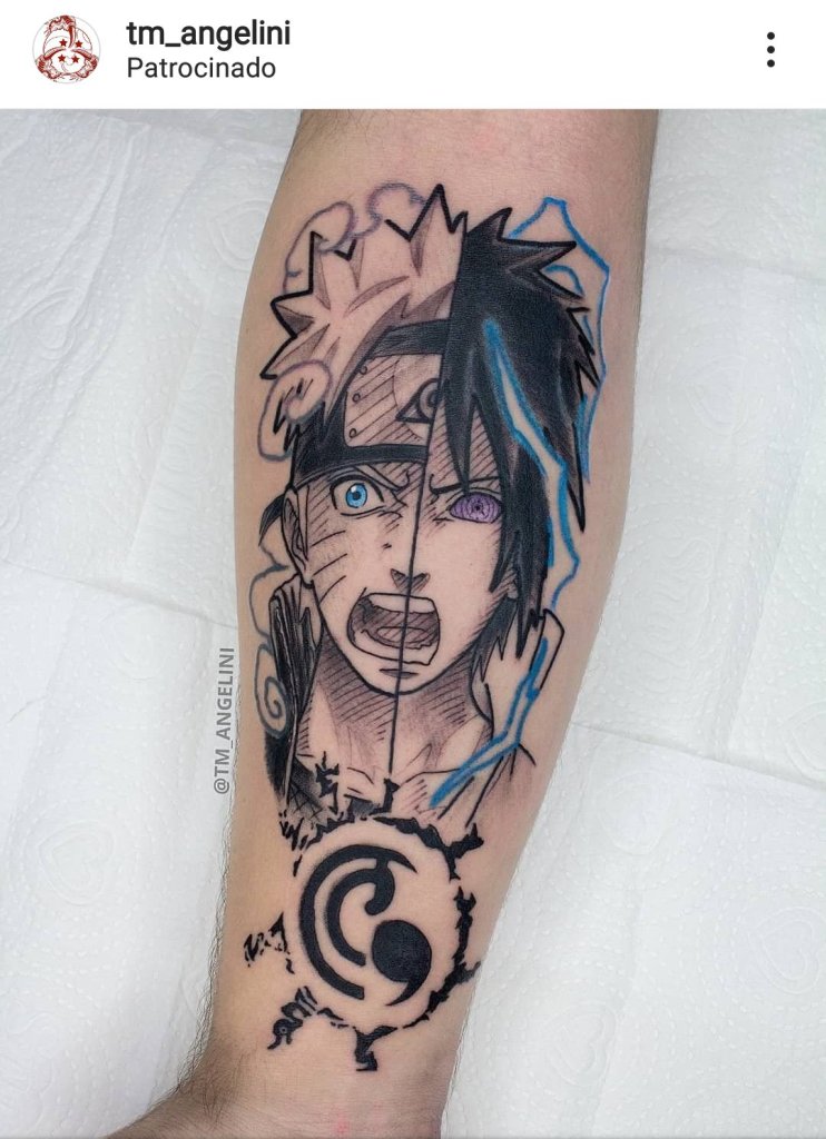 10 tatuagens de Naruto que apenas os verdadeiros fãs entenderão