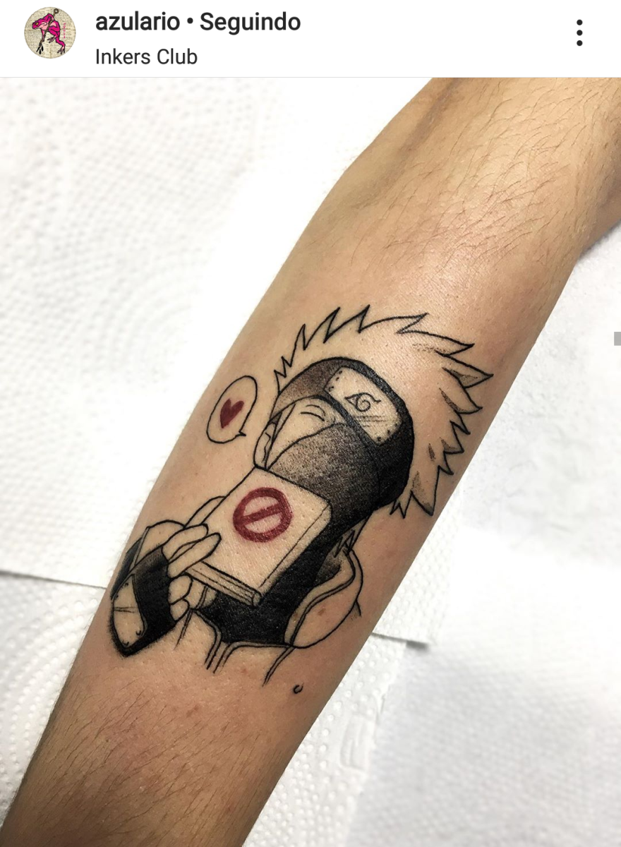 Fiz uma Tatuagem do Naruto 